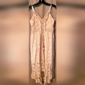 Off-White Lace Mullet Sundress